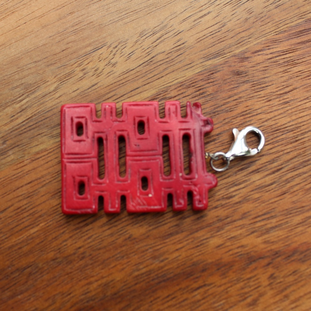 Red Coral Pendent